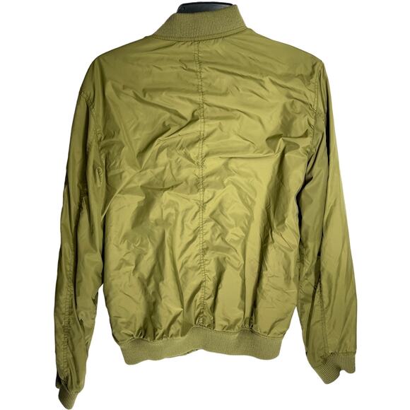 HM Bomber Women Jacket Size S Green Full Zip Modern Minimalist Everyday - Picture 2 of 5
